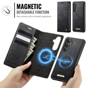 For Samsung Galaxy S23FE S24FE S25FE S25 Edge S24 Plus S24 Ultra S23 Plus S23 Ultra S25 Plus S25 Ultra Case Rfid Blocking Phone Cases 2in1 Magsafe Detachable Wallet Casing Cover