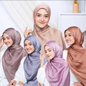 Pashmina Shimmer Silk Panjang  terbaru // Hijab Pashmina Gliter panjang 175x75
