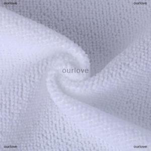 [COD] ourlove 1Pc ผ้าฝ้ายสีขาวผ้าเช็ดตัวความงามแผ่นเท้านวดอบไอน้ำผ้าขนหนูอาบน้ำ