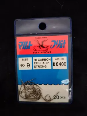MATA KAIL EAGLE WAVE DX400 HI-CARBON EX SHARP FISHING HOOK