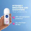 PACK OF 2 NIVEA Deodorant Extra Brightening Antiperspirant Roll-on with Vitamin C, deodorant for women, 50ml. 