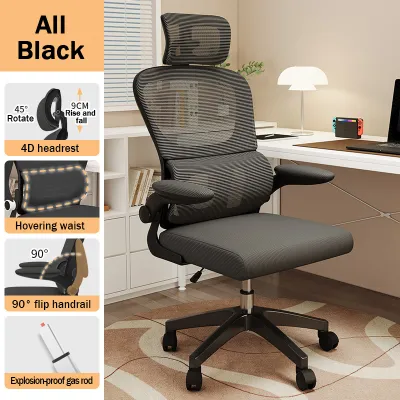 【COD】Conference Chair Office Chair Computer Chair Breathable Design Long Sitting Comfort High Back Study Chair With Lumbar Support