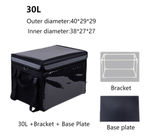 Extra Large Insulated Catering Bag Delivery Bag For Motorcycle For Food Rider Delivery Bag 30L/48L/62L Thermal Insulated Bag Food Business Food Delivery Bag Motorcycle Delivery Food Bag