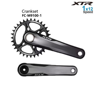 SHIMANO XTR FC M9100 Crankset 1x12 Speed Mountain Bike MTB Hollowtech Ii Crankset 12S BB93 Original Bicycle Accessories