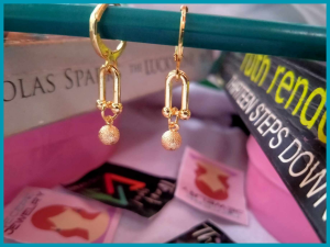 14K Thailand Gold Plated Non-Tarnish Drop Earrings – Set of 6 Stylish Designs-Hypoallergenic-Fashion