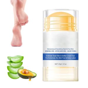 Moisturizing Foot Cream Hydrating Foot Care Stick New Hydrating and Anti-Cracking Foot Cream for Dry and Cracked Feet Foot Lotion Heel Stick Fast Renews and Soothes Cracking and Dryness Feet (1)