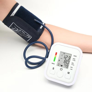 AIQUE Blood Pressure Monitor Automatic Voice Digital LCD Arm BP Cuff Measuring Tekanan Darah Sphygmomanometer