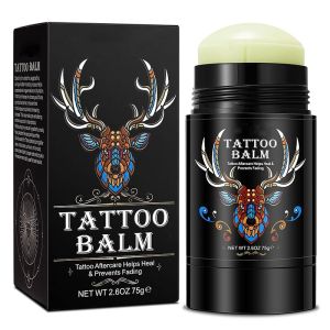 Tattoo Aftercare Butter Balm 2.6 oz Old & New Tattoo Moisturizer Healing Brightener for Color Enhance Natural Organic Tattoo Cream