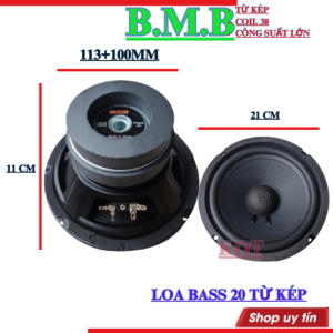 Loa bass 20 jb.l từ kép bát 2 tấc hàng thailan công suất 250w ghép loa thùng dùng amli  cục đẩy -giá 1 chiếc