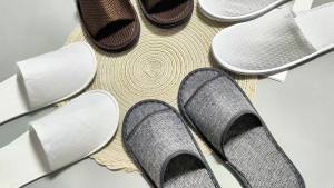 Hotel Slippers Specially Designed For Hotels And Guesthouses Thickened Non-Slip Convenient High-End Hotel Supplies For Entertaining Guests