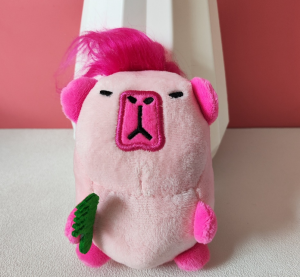 พร้อมส่ง!!! พวงกุญแจ จี้ตุ๊กตาคาปิบารา ขนยาวสําหรับห้อยกระเป๋า