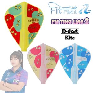 COSMO DART FIT FLIGHT AIR - Liao Pei Ying 2 KITE NORMAL HARD DARTS FIT FLIGHTS (SAYAP ARROW)