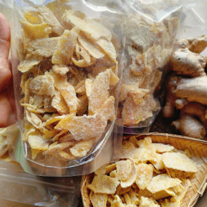 Mứt gừng nhà làm không phẩm màu thơm ngon vừa không cay quá