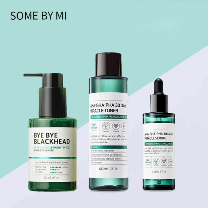 Some By Mi AHA BHA PHA 30 Days Miracle Toner 150ml/Miracle Serum 50ml