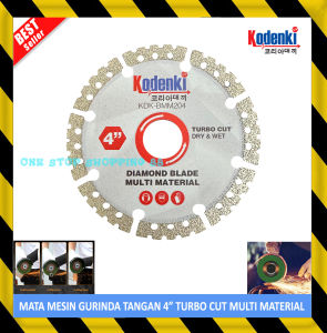 BATU POTONG MATA MESIN ANGLE GRINDER GERINDA GURINDA MULTI FUNGSI MULTIFUNGSI SERBAGUNA WHEEL DIAMOND BLADE DISC TURBO CUT CUTTING KERING BASAH DRY WET 4" 4 INCH POTONG METAL BESI BATU GRANIT KERAMIK KAYU PLASTIK PVC ALUMINIUM ALUMINUM STAINLESS TAJAM