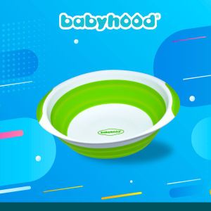 Babyhood Folding Wash Basin (Green)