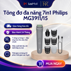 Tông đơ đa năng Philips All-in-One Trimmer 3000 Series MG3911/15 - Bảo Hành 24 Tháng