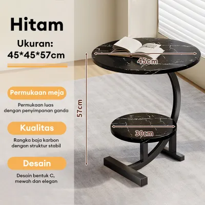 Meja Kopi Seluler Meja tamu meja minimalis murah Meja Samping Tempat Tidur Portable Meja Sudut Sofa