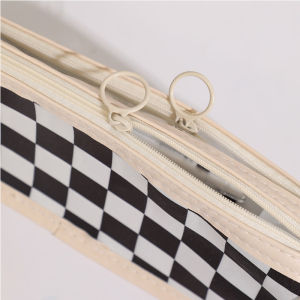 S66 กระเป๋าดินสอลาย หมากรุก กล่องดินสอเครื่อง ความจุข รายละเอียด อุปกรณ์การเรียน