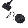 JJC Snap-on Lens Cap Camera Front Lens Cover for Any Lens with Different Diameter Filter Thread Replaces Original Cap with Free Lens Cap Keeper. 