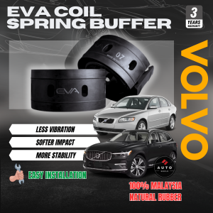 EVA Coil Spring Buffer VOLVO S40 / XC60 / S60 Cushion Buffer Spring Rubber Stopper Spring (Front & Rear SET)