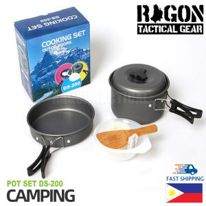 RAGON DS-200 Cooking Cookware Set for Outdoor Camping Hiking and Sports Activities