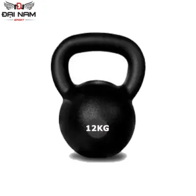 Tạ Bình VôiTạ Kettlebell 12kg Gang Đúc Nguyên Khối Chính Hãng Đại Nam Sport