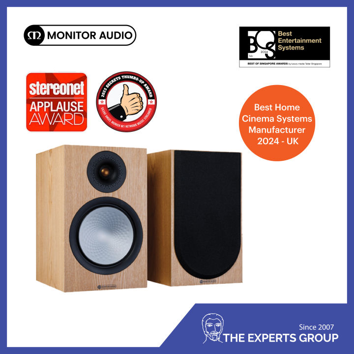 Audio Silver Monitor Tweeter Monitor Audio Silver 100 Chêne Naturel