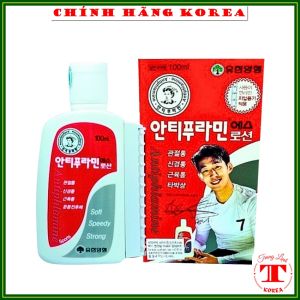 Dầu nóng hàn quốc Antiphlamine chính hãng hộp 100ml - Dầu xoa bóp hỗ trợ chấn thương giảm đau nhức tranglinh