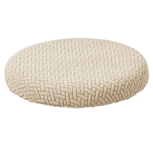 Round Elasticity Washable Stool Covers Snugly Fit for Bar Stools and Swivels Chairs Durability Fabric Protectors for Home