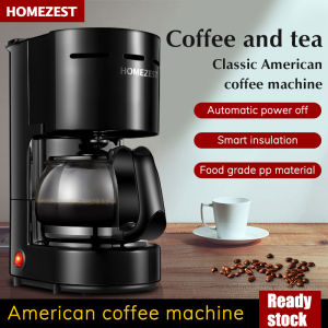 HOMEZEST CM-306 Drip Electric Coffee Maker Home Pleasure Appliance Automatic Dripping Cafe Coffee Pot Office Brewing Coffee Machine