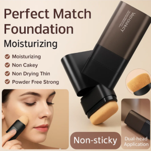 💧Double Ended Foundation Stick with Brush for Light Skin Concealer Light and Long Lasting No Makeup No Powder水感双头粉底棒