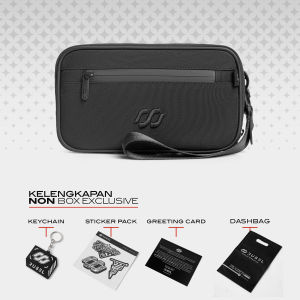 RUSELCO I Handbag Nova Tas Clutch Pria Multifungsi Water Reppelents Bag