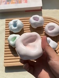 CuddleCove Stress Relief Balls Shapeable Ball Squeeze Toy Portable Mental Stimulation Clarity Toy