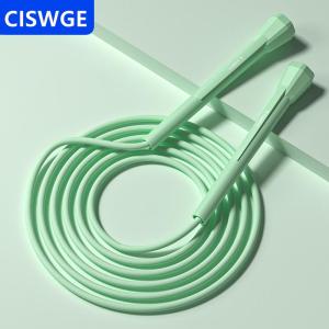 [COD] CISWGE Speed Jump Rope Men Women Adult Skipping Cable Weight Loss Aid Child Sport Tool Portable Fitness GearExercise Cardio Trainer