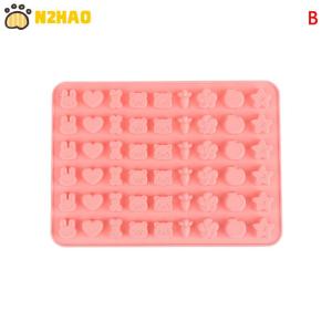 【N2HAO】 1Pc Kinds Sugarcraft Silicone Mold DIY Gummy Animal Fondant Chocolate Candy Mould Cake Resin Art Baking Decor Tools