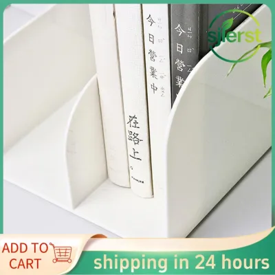 Sjlerst Máy tính để bàn kệ sách máy tính để bàn giá lưu trữ dễ dàng để làm sạch hình dạng đơn giản cho nhà
