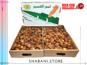 Kurma Sukari Premium 3kg - Sukari Al qassim NR HC Random - SHABANI STORE