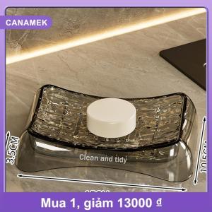 【CANAMEK】 Giá để xà phòng Khay đựng xà phòng thoát nước Giá để đồ phòng tắm Hộp đựng xà phòng thoát nước Phòng tắm Kệ để xà phòng