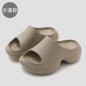 Free Shipping WomenS Thick-Soled Slippers New Summer Style Indoor Home Slippers With Arch Support Designed To Make Feet Appear Taller