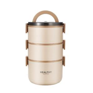 Không gỉ thép Stackable bữa ăn preps container nhiệt giữ lạnh Nắp chống rò rỉ xách tay cho những buổi dã ngoại cắm trại