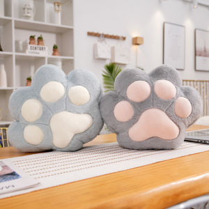 Kawaii Động vật Gấu Chân Gối Dễ thương Nhồi bông Chân Mèo Bàn tay Ấm áp Chăn Sang trọng Ghế Trang trí Nội thất Trẻ em Quà tặng2026