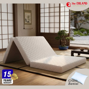 Kasur Tri Fold / Kasur Lipat 3 in Box The Erland Egg Crate Foam