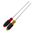 Obeng Plus 12 inch Yamato Diameter 6mm Panjang Besi 30cm Magnet Gagang Karet. 