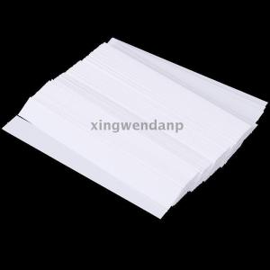 xingwendanp 100pcs 130x15mm Hương liệu hương thơm nước hoa tinh dầu kiểm tra giấy dải