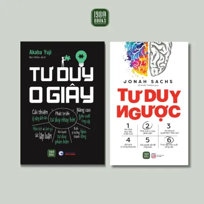 Combo Sách - Tư Duy 0 Giây + Tư Duy Ngược