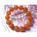 Gelang Tangan Kristal / Natural Crystal Cinnabar Old South Red Agate Bracelets 纯天然朱砂老矿南红玛瑙手串. 