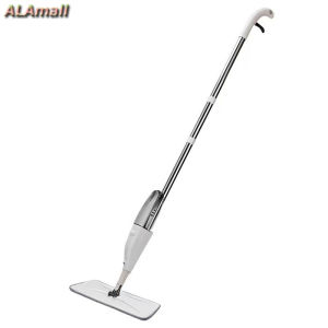 ALAmall พร้อมส่ง ไม้ถูพื้นสเปรย์ สามารถหมุนได้ 360 องศา ม๊อบดันฝุ่น ไม้ถูพื้น