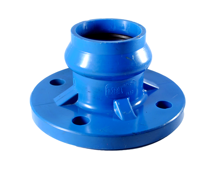 3" (80mm) PVC Flange Adapter Flange Adaptor Socket Type Flange Socket UPVC ANSI150 BLUE