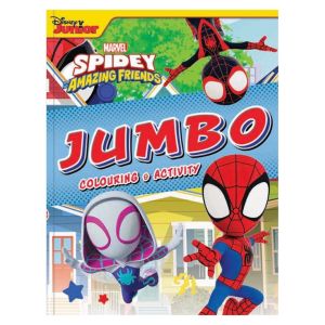 Marvel Spidey & Amazing Friends Jumbo Colouring & Activity Book For Kids With Fun Activities Puzzles & Mazes